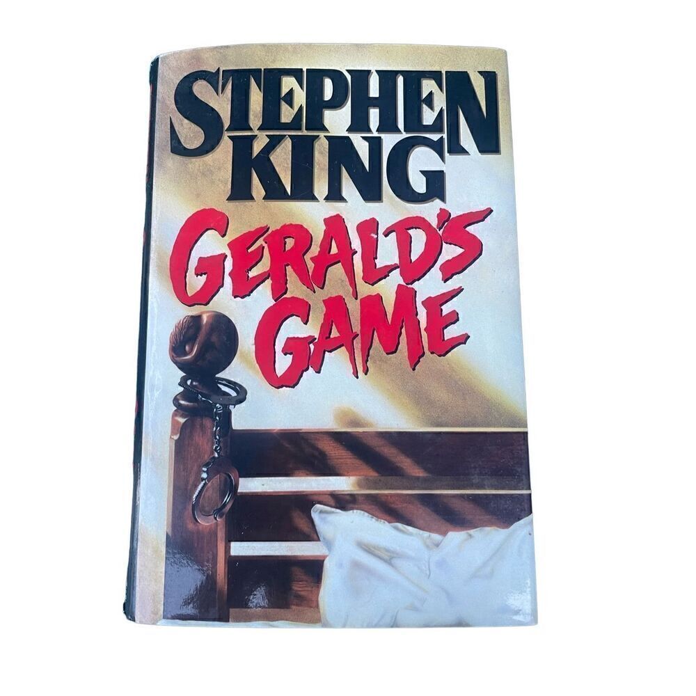 Stephen King Gerald’s Game HardCover Book-1st Edition